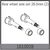Rear wheel axle set 26.5mm (2)
