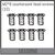 M2*6 countersunk head screws (10)
