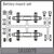 Battery mount set