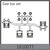 Gear box set