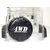 Spare 96mm crawler tires with cover + metal stent set