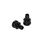 Shock standoff 9mm aluminum (2pcs)