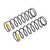 Shock springs (yellow/83mm/65.7gf/2pcs)