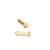 5mm Gold Connector low profile (2pcs), 4 image