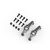 Aluminium Portal C-Hub Set (Gunmetal), 2 image
