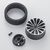 Aluminum Steering Wheel 2 (Black)