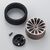 Aluminum Steering Wheel 2 (Gun Metal)
