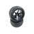 1:10 Buggy Wheel Set 6-Spoke/Street rear black (2)