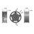 1:10 Aluminium Buggy Wheel Set 2WD front free-wheeling (2), 3 image
