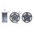 1:10 Aluminium Buggy Wheel Set 2WD rear 12mm Hex (2), 3 image
