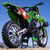 PROMOTO-MX Motorcycle RTR 1:4 EP GREEN AVEC accu & chargeur, 9 image