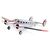 AVION BEECHCRAFT D18 1504mm EP BNB BNF BASIC avec AS3X et SAFE Select