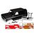 Body, Ford Bronco, complete (black) ( includes front and rear bumpers, push bar, rear body mount, grill, side mi