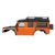 Body, Land Rover Defender, adventure orange (complete with ExoCage, inner fenders, fuel canisters, and jack), 3 image