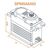 SERVO A6350 Ultra Torque / High Speed Brushless HV Servo, 2 image