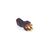 Serielle Adaptor 1xT-plug (female) - 2xT-plug (male)