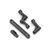 Steering Bushes + Ackerman Plate