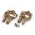 Aluminium C-Hub Set (gold/links/rechts)
