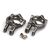 Aluminium C-Hub Set (grau/links/rechts)