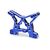Aluminium Stoßdämpferbrücke vorne (blau), 2 image