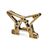 Aluminium Dämpferbrücke (Gold)
