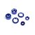 Dämpferkappe Set (blau)