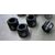 Aluminum Drivershaft Cups Black for Axial SCX10 II, 4 pcs.