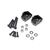 Aluminum Link Mounts Black 2pcs. for Axial SCX10 II, 2 image