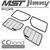 MST Jimny J3 Rear Window Guards for MST 1/10 CFX