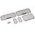 Stainless Steel Side Window Mesh Protective Net with Defender Logo