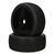 Black Jack Mounted Tire (White Compound/Carbon Wheel/1:8 Buggy)