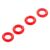 AR330245 O-Ring P-3 3.5x1.9mm Red (4), 3 image