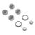 Shock Rod End Set Nero (2), 2 image