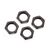 Wheel Nut Aluminum 17mm Black (4), 3 image