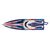 BOAT SPARTAN SR 1037mm 1:10 EP RTR RED TQi 2.4GHz SANS chargeur et SANS accu, 3 image