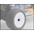 JConcepts - 4mm large flange serrated locknut - blue (fits, B6, B5, TLR, Xray, Serpent, Kyosho), 2 image