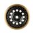 1/24 Rock Shooter Brass F/R 1.0" 7mm Crawler Wheels (2) Black