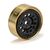 1/24 Rock Shooter Brass F/R 1.0" 7mm Crawler Wheels (2) Black, 3 image