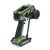 RC ANLAGE CAR DX6 6CH DSMR RUGGED NUR Sender GREEN