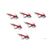 Tiger F-5E Patrouille Suisse Geschenkset mit 6 Modellen 1:200