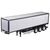 4-HH-140405-1/14 40 Foot Container Trailer Kit, Tamiya compatible