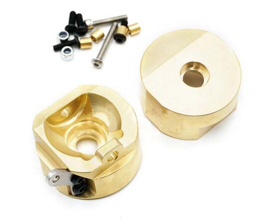 3-XS-SCX230086-Front Brass Control Weight 132g for Axial SCX10 II