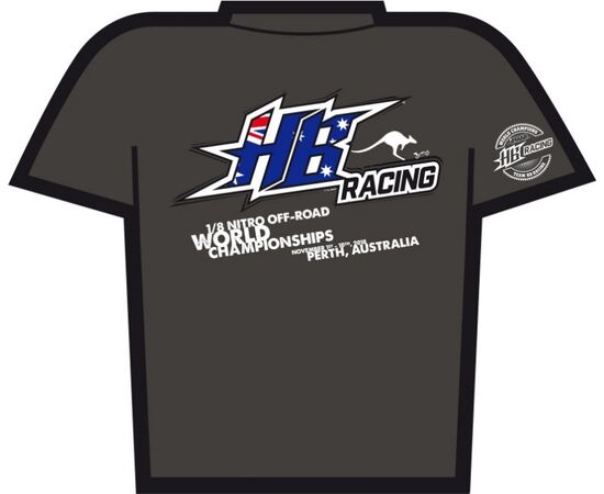 HB204420-HB Racing 2018 WC Edition T-Shirt L (Next Level)