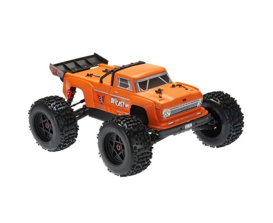 LEMARA106042O-ST.TRUCK OUTCAST 6S 1:8 4WD EP RTR ORANGE BRUSHLESS (sans accu et chargeur)