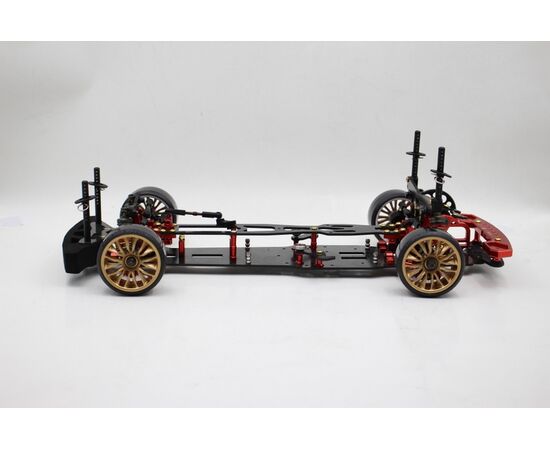 AB12102-1:10 EP Drift Onroad&nbsp; DRR-01 black&nbsp; 2WD Rolling Chassis