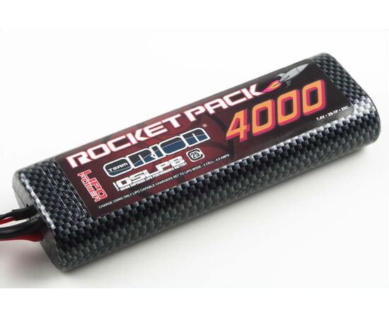 ORI14111-Rocket Pack Lipo 4000 25C 7,4V w/TRX Plug 12 AWG