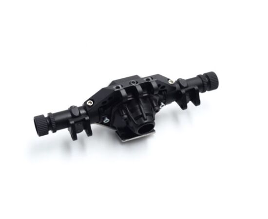 3-XS-SCX230088BK-Aluminum Front or Rear Axle Housing Black for Axial SCX10 II