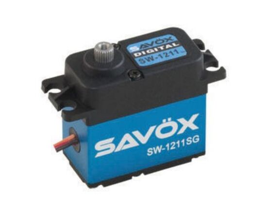 3-SW-1211SG-SAVOX Waterproof Coreless Steel Gear Digital Servo For 1/10 RC Car