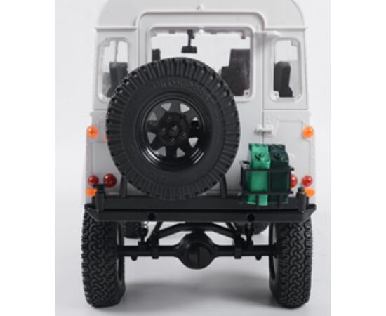 4-BRQ90330-Rear Swing Spare Wheel Carrier with Fuel holder for Defender D90/D110