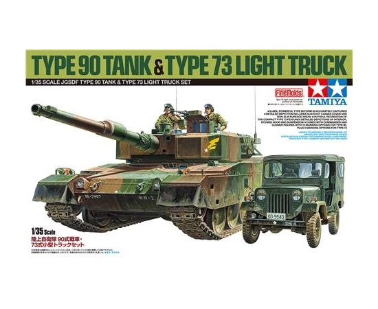 ARW10.25186-JGSDF Type 90 &amp; Type 73 Light Truck Set